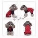 thumbnail image 3 of Paquete De 2 Pijamas Para Perros, Camisón De Algodón Para Perros, Camisa Para Gatos, Rojo -s Afortunado Sencillez, 3 of 5
