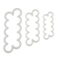thumbnail image 1 of Molde de Cocina 3X Fondant Cake Cookie Decorating Cutter Rose Flower Mold Cake Tool Tmvgtek Libre de BPA, 1 of 3
