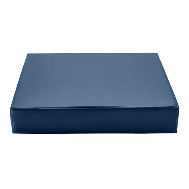 Sofa Vama Ropa de Cama Cojín de sofá de tela con tecnología impermeable para exteriores de 15,7 x 15,7 pulgadas, cojín de color sólido, cojín de esponja, cojín de ventana, cojín suave for Navideño