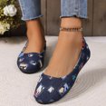 thumbnail image 6 of Sngxgn Women Ballet Flats Shoes Comfortable Slip on Shoes Casual Dress Shoes Slip on Shoes(Navy,40), 6 of 7