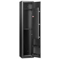thumbnail image 1 of VEVOR 5 Rifles Gun Safe, Rifle Safe with Fingerprint Lock, Quick Access Gun Storage Cabinet with Removable Shelf, Pistol Rack, Ammo Storage Box for Home Long Gun and Pistols, 1 of 8