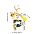 thumbnail image 4 of Llaveros Dijes para Bolso Llavero Con Letras Resina Mochila, 4 of 9