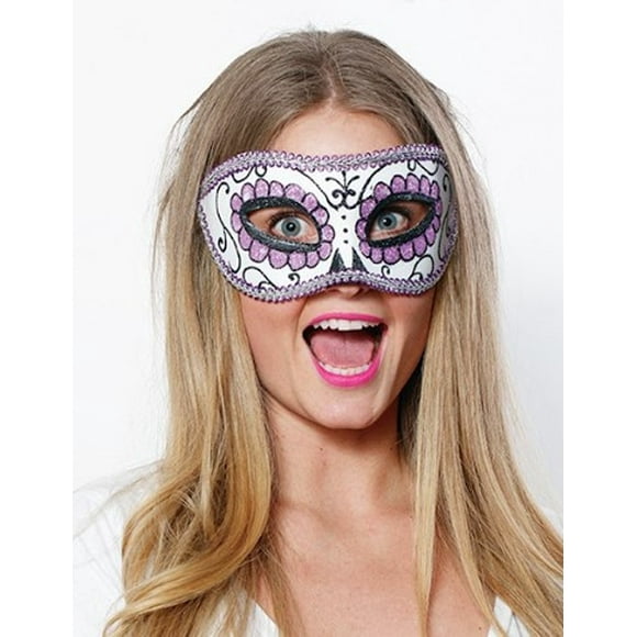 Day of the Dead White Mask | Day of the Dead | Masquerade Masks