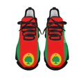 thumbnail image 1 of Zapatillas deportivas con estampado de bandera Oromo, rojas, verdes y amarillas, para exteriores, cómodas y suaves, para correr, con punta redonda para mujer, 1 of 6