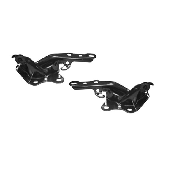 KarParts360 For Toyota Sienna 2004-2010 Hood Hinge Driver And Passenger Side | Pair | Made Of Steel | Black | Replacement For TO1236147, TO1236148 | 53420AE010, 53410AE010