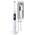 thumbnail image 5 of Oral-B iO Series 8 Electric Toothbrush with 3 Brush Heads, White Alabaster, 5 of 9