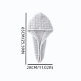 thumbnail image 3 of Toalla para secar el cabello | Toalla súper absorbente de secado rápido para mujeres | Turbante de microfibra suave para cabello largo y rizado, 3 of 6