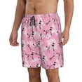 thumbnail image 2 of Goofa Cartoon Poodle Dog Printed Mens Swim Trunks Summer Quick Dry Short Beach Swimwear Bathing Suits-X-Large, 2 of 9