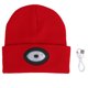 thumbnail image 1 of Gorro de punto con música Bluetooth y faro LED ajustable, carga USB para escalada y ciclismo al aire libre, 1 of 8