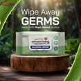 thumbnail image 3 of Toallitas desinfectantes para manos Germisept Advanced con 75% de alcohol, 1200 unidades, 3 of 7