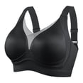 thumbnail image 4 of Wensltd Adjustable Everyday Bras for Women Full Coverage Solid Color Push Up Seamless Bras, 4 of 4