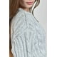 thumbnail image 4 of Sueter tejido con brillo Roman Fashion /Juvenil, 0712 (Gris) gris M, 4 of 5