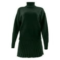 thumbnail image 3 of Karight Womens Skirt 2 Piece Sweater Set Long Sleeve Crewneck Sweaters Pleated Mini Skirt Knit Lounge Sets, 3 of 8