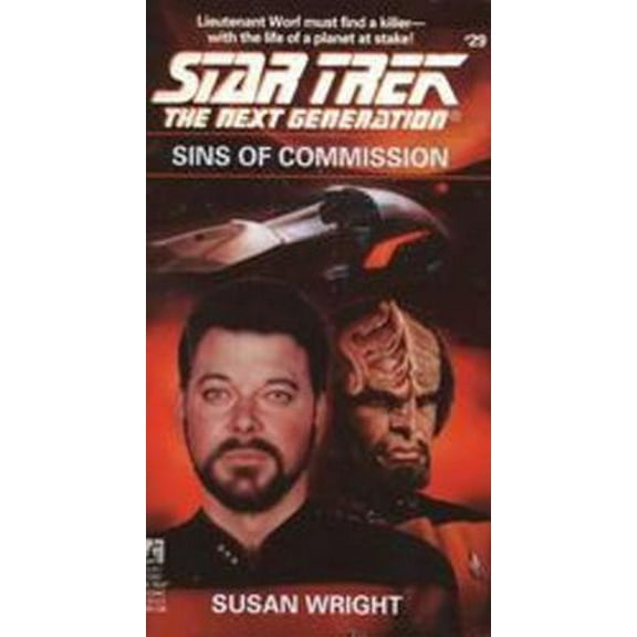 Pre-Owned Sins of Commission (Star Trek The Next Generation, No 29) (Unknown) 0671797042 9780671797041