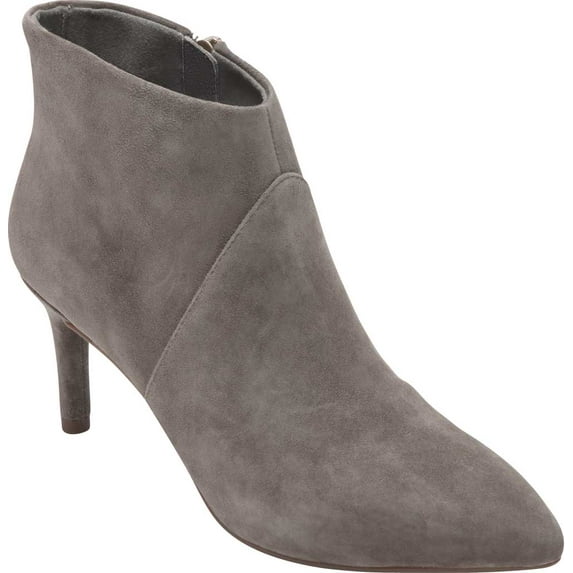 Women's Rockport Total Motion Ariahnna Plain Bootie Taupe Leather 9 W