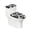 Cow Print, variant on HELLHERO Colorful Patterns 2 Pack Toilet Top Cover Set Elastic Edge Polyester, Universal, Hotel Home