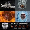 thumbnail image 3 of KOSPET Tank T3 Ultra 2 Smartwatch (GPS), Reloj Inteligente con Pantalla AMOLED 1.43", Brújula/Altímetro/Presión, Unibody Acero Inoxidable, Llamadas Bluetooth, IP69K Impermeable (Dos Correas, 3 of 5