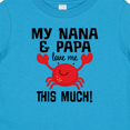 thumbnail image 4 of Inktastic Nana and Papa Love Me Grandson Boys or Girls Baby T-Shirt, 4 of 5