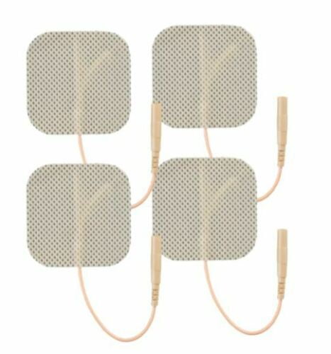 Electrodes Self Adhering use w/ Transcutaneous Electrical Nerve/ Muscle Simulators 16/pk Tan 2'x2'