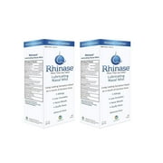 Rhinase Nasal Mist Lubricating Nasal Saline Solution Moisturizer for Allergy Relief & Dry Nose Relief, 1 oz 2-Pack