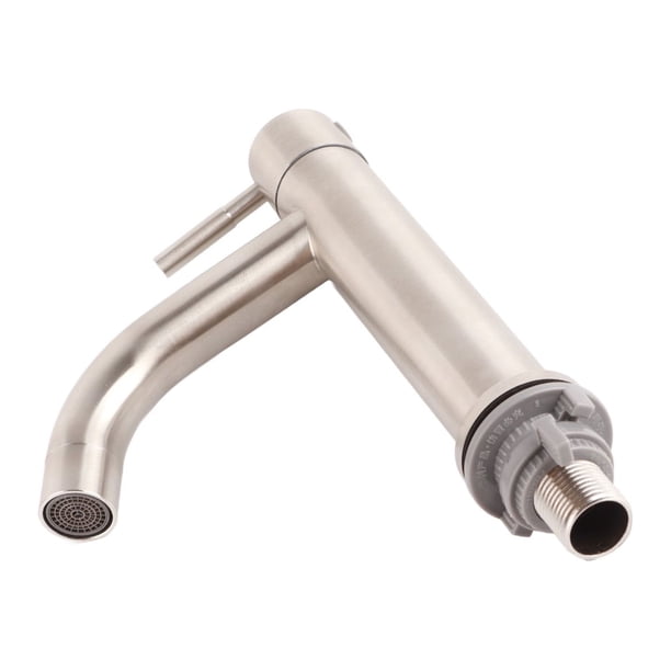 Accesorios de baño, grifo de lavabo de superficie cepillada de acero inoxidable, los mejores materiales