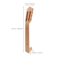 thumbnail image 2 of Niceauty Wooden Guitar Neck with Fingerboard and Headstock for Acoustic and Classical Guitar, 2 of 7