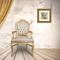 thumbnail image 3 of Maitland, Laurie 15x15 Gold Ornate Wood Framed with Double Matting Museum Art Print Titled - Jade Retro, 3 of 4