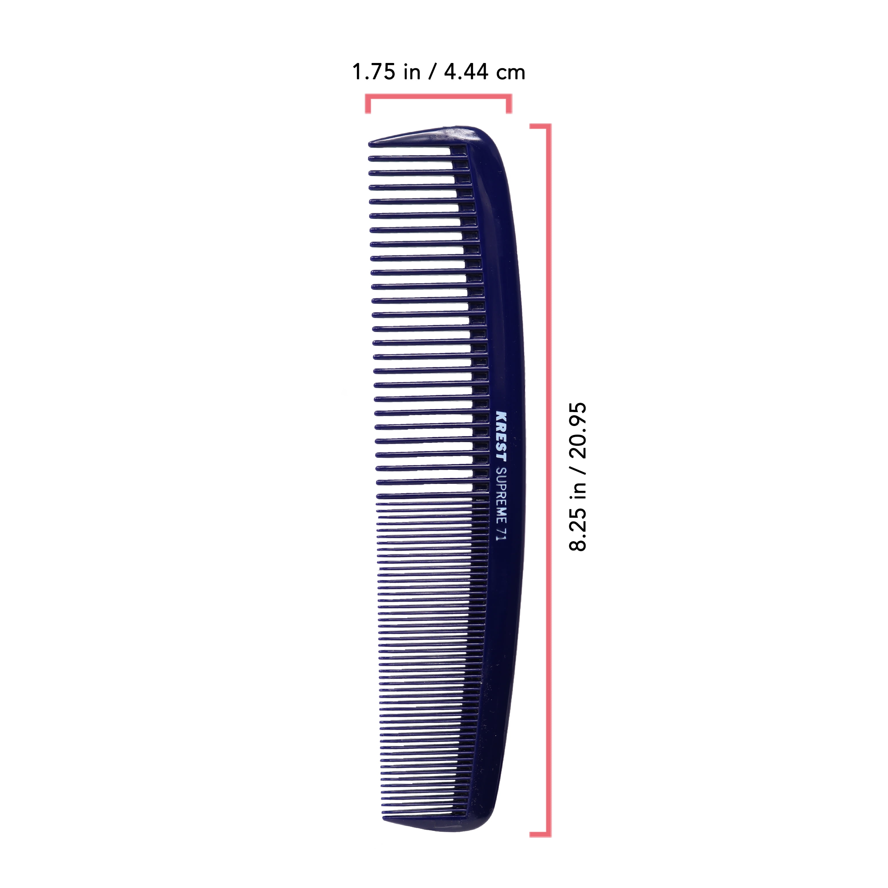 Krest Supreme 71 Combs Heat And Chemical Resistant Cutting Large 