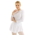 thumbnail image 1 of Alvivi Womens Adult Figure Ice Staking Dress Ballet Dance Leotard Dancewear S-XL, 1 of 7