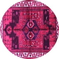 thumbnail image 1 of Ahgly Company Indoor Round Persian Pink Traditional Area Rugs, 3' Round, 1 of 4