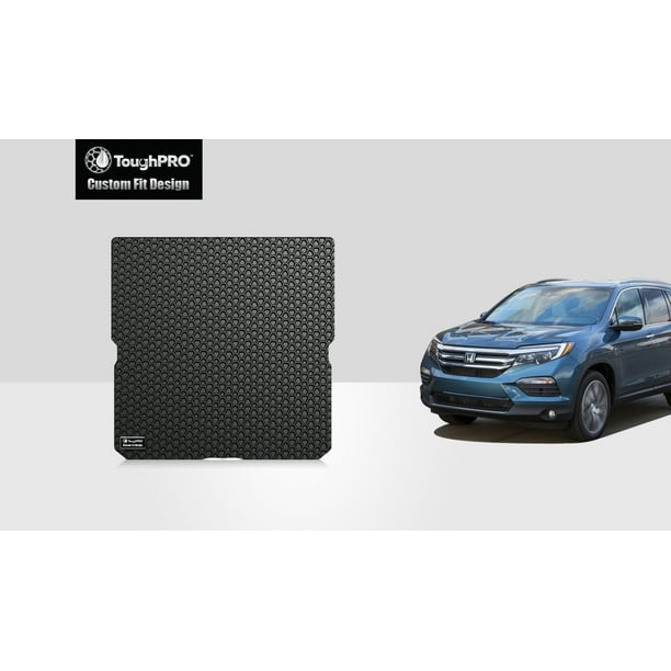ToughPRO HONDA Pilot Cargo Mat All Weather Heavy Duty Black