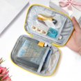 thumbnail image 4 of Bolsa médica portátil, organizador de botiquín de Color Macaron, Kit de primeros auxilios de viaje, Kits de emergencia médica para el hogar, 4 of 4
