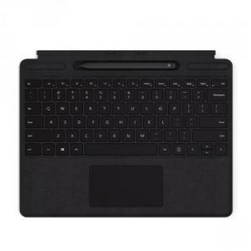 Microsoft Surface Pro X Signature Keyboard With Black Slim Pen Surface Pen Charcoal Full Mechanical Keyset Slim And Compact Clicks In Place Instantly Enhanced Magnetic Stability Bluetooth 4 Walmart Com Walmart Com