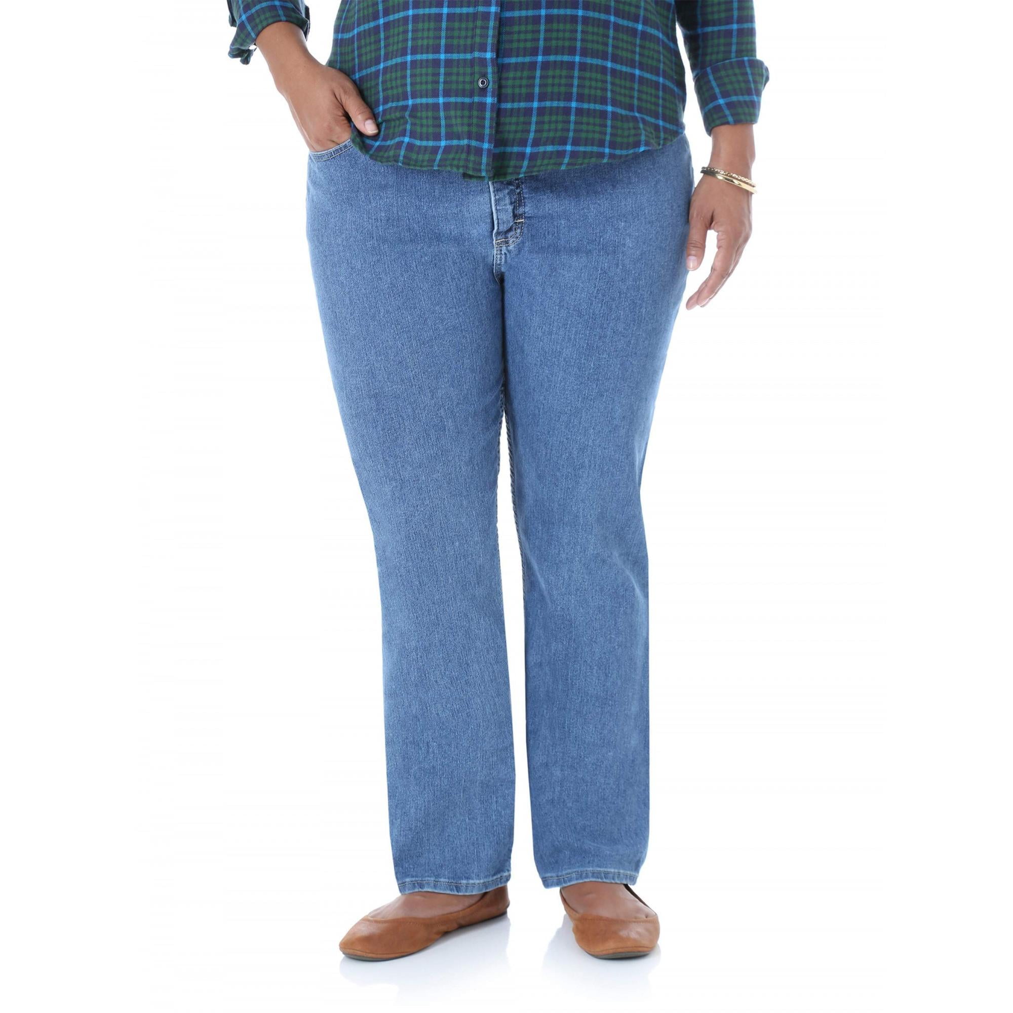 women's plus lee rider jeans