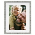 thumbnail image 4 of 12x14 Frame Silver With White Picture Mat For 12x14 Photo - Silver 14x16 Frame To Display Print or, 4 of 8
