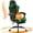 Black Green, variant on GASEE Ergonomic Gaming Chair High Back Office Chair with Lumbar Support and Adjustable Armrests Swivel Racing Chair, Black Red