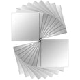 thumbnail image 1 of Azulejos de espejo autoadhesivos 15 x 15 cm de 18 espejos de pared decorativos azulejos de espejo espejos de azulejos espejos para pegar espejos decorativos para cocinas baños salones armarios, 1 of 5