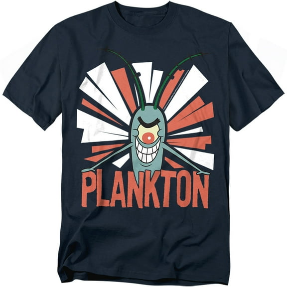 Spongebob T-Shirt Plankton Unisex Graphic Tee for Men & Women