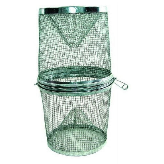 2 X Gee's G-40 Galvanized Steel Minnow Trap