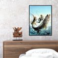 thumbnail image 4 of Wdftyju Pintura al óleo por números Pescadores Kit de artesanía de imagen sin marco para la sala de estar del hogar Wdftyju 6dk1pq7xx4ta3ec0, 4 of 9