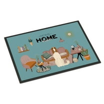 Borzoi Sweet Home Indoor or Outdoor Mat 18x27 CK7868MAT