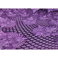 thumbnail image 1 of Ahgly Company Indoor Rectangle Patterned Tyrian Purple Area Rugs, 6' x 9', 1 of 1