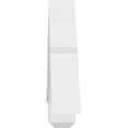 thumbnail image 3 of 36"W x 16 1/2"H x 4"D x 6"F, 11/12 Pitch, Davenport Architectural Grade PVC Gable Bracket, 3 of 8