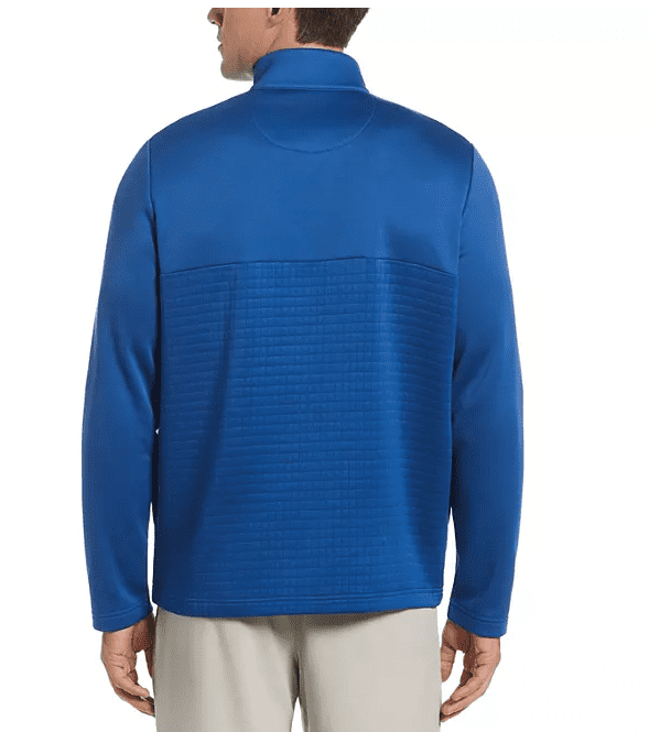 Men's Quarter Zip Pullover Galaxy Blue XL