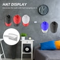 thumbnail image 4 of Irfora 10 Uds. Gancho para sombrero autoadhesivo montado en la pared sin taladrar perchero para sombrero soporte para sombrero auricular llave bufanda Irfora Gancho de sombrero, 4 of 7