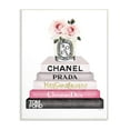 thumbnail image 3 of The Stupell Home Decor Collection Book Stack Fashion Candle Pink Rose Wall Art, 3 of 5