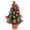 Red, variant on Mini 30cm Tabletop Christmas Tree Artificial Pine Xmas Tree Desktop Holiday Centerpiece Decoration for Home Office and Room