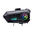 thumbnail image 1 of Y10 Motorcycle BT5.3 Intercom Headset Noise Cancellation Compatible with a, 1 of 8