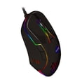 thumbnail image 1 of Mouse Gamer TechZone Luz RGB Negro Hasta 6000 Dpis, 1 of 5