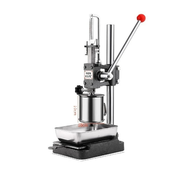 Plaster Press Machine Compact Manual/Pneumatic Stamping Press for Jewelry Casting Goldsmithing Tool for Making